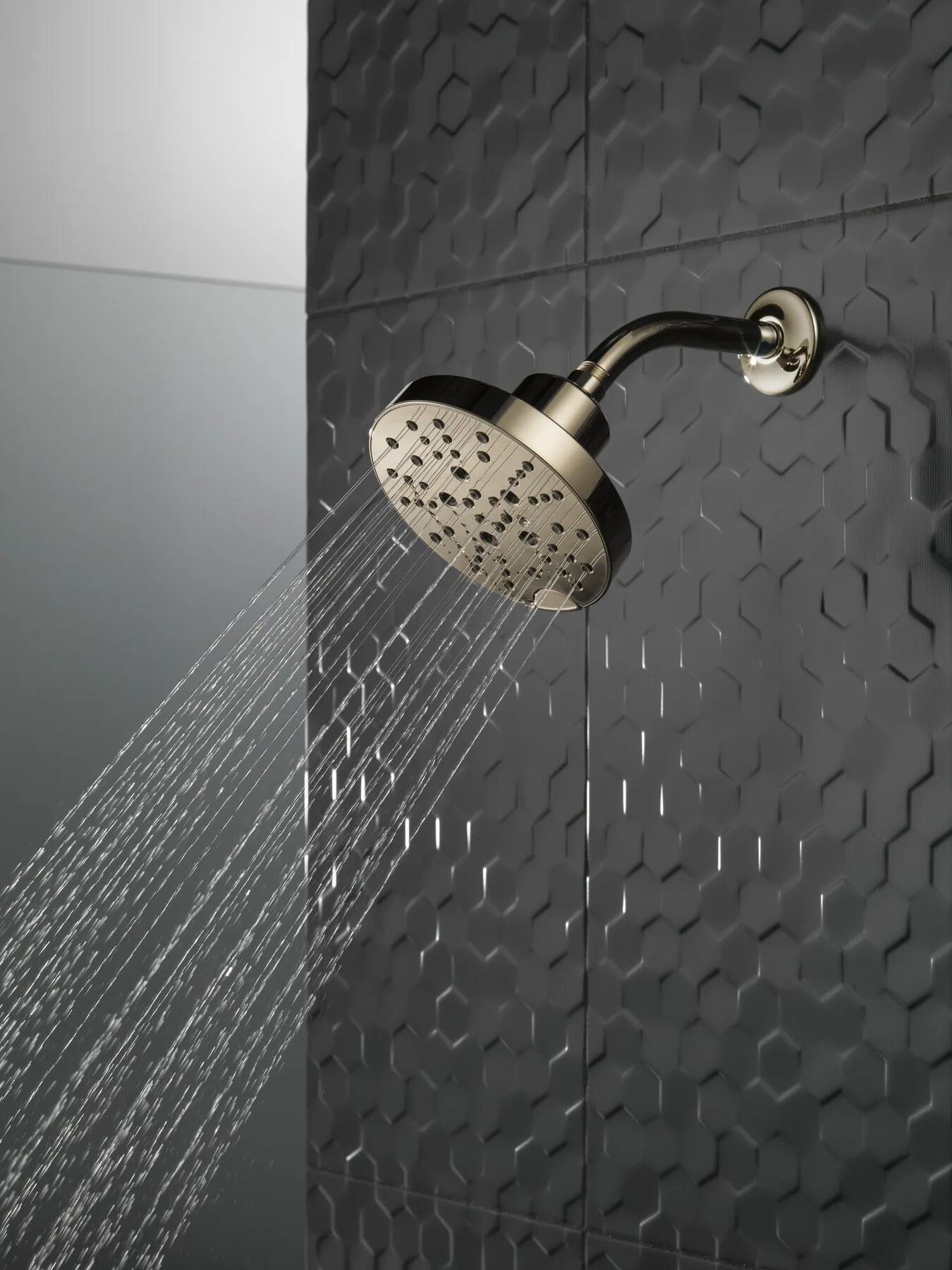 H<sub>2</sub>Okinetic&reg; 5-Setting Contemporary Raincan Shower Head