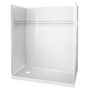60" x 32" Shower Base - Left Drain