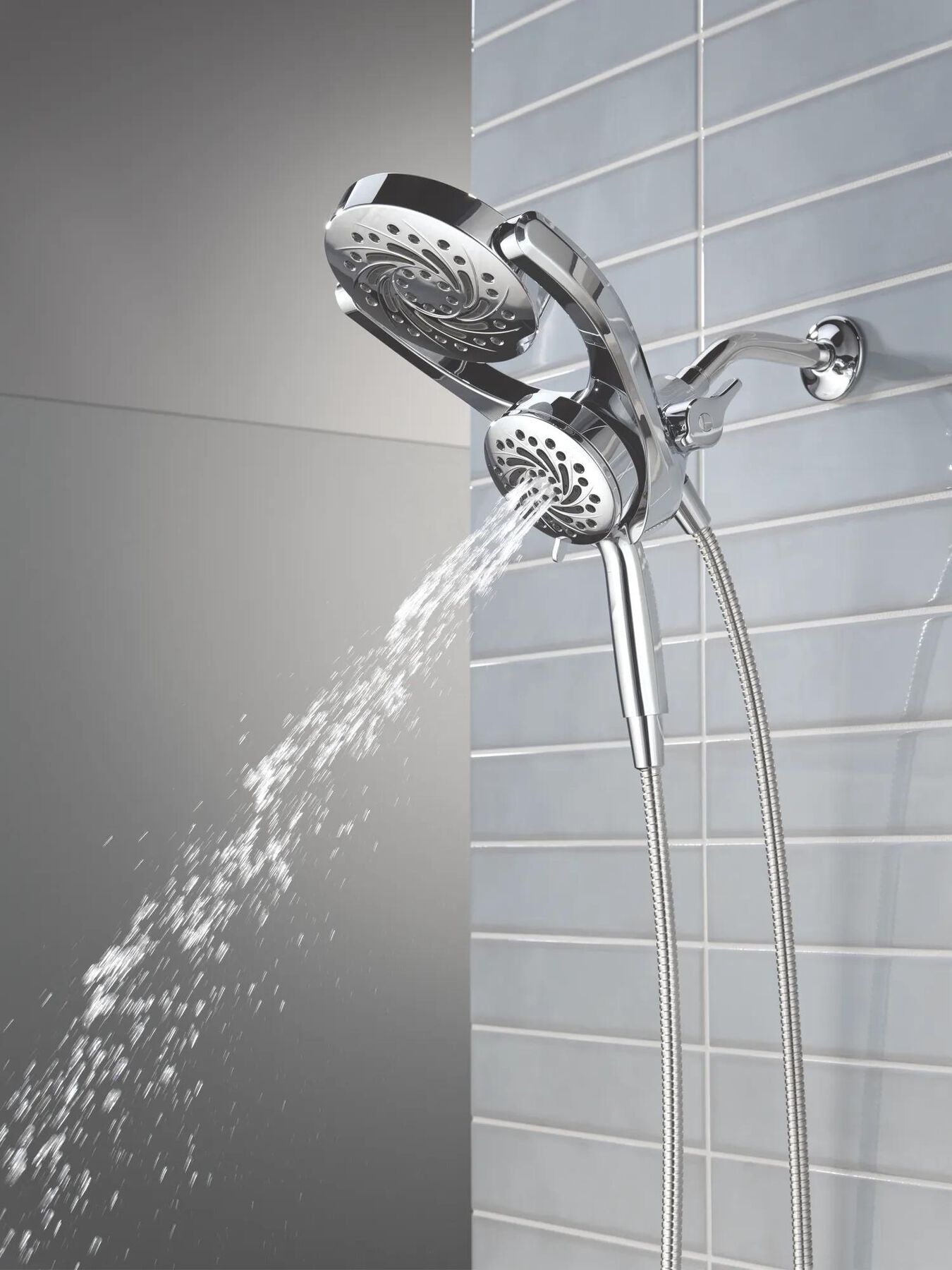 Monitor 14 Series Shower Trim with 5-Setting HydroRain and ProClean Showerhead Bundle
