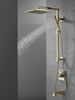 Single-Setting Metal Raincan Shower Head