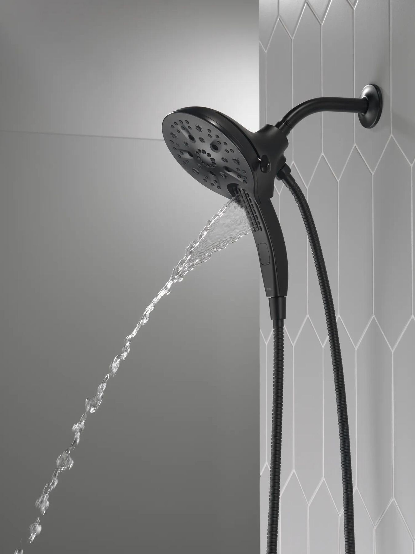In2ition&reg; H<sub>2</sub>Okinetic&reg; 5-Setting Two-in-One Shower