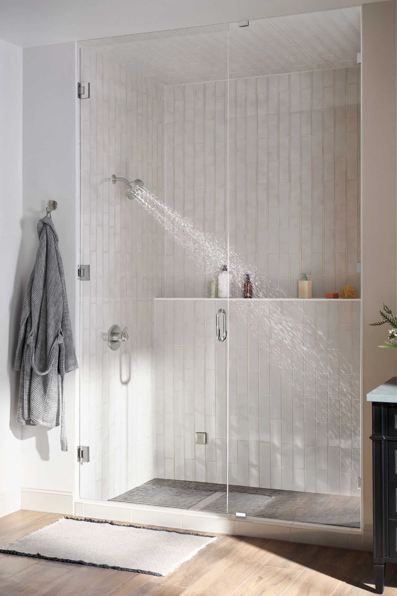 Monitor® 17 Series H2Okinetic® Shower Trim in Stainless T17259-SS
