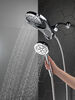 HydroRain&reg; 4-Setting Two-in-One Shower Head