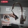 Single Handle Pull-Down Kitchen Faucet with Touch<sub>2</sub>O&reg; and ShieldSpray&reg; Technologies