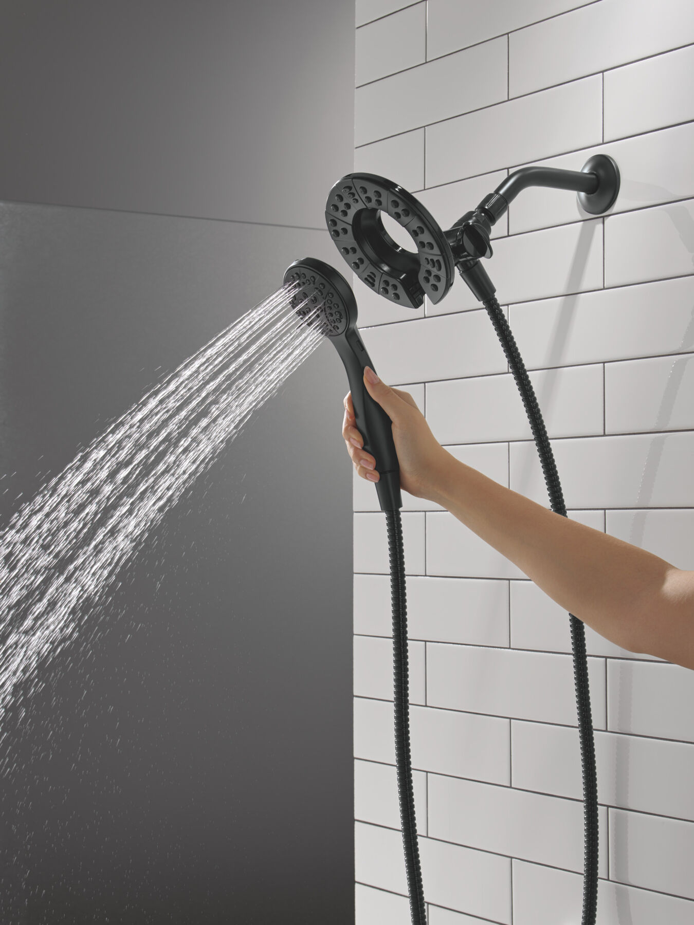 4-Setting Two-in-One Shower