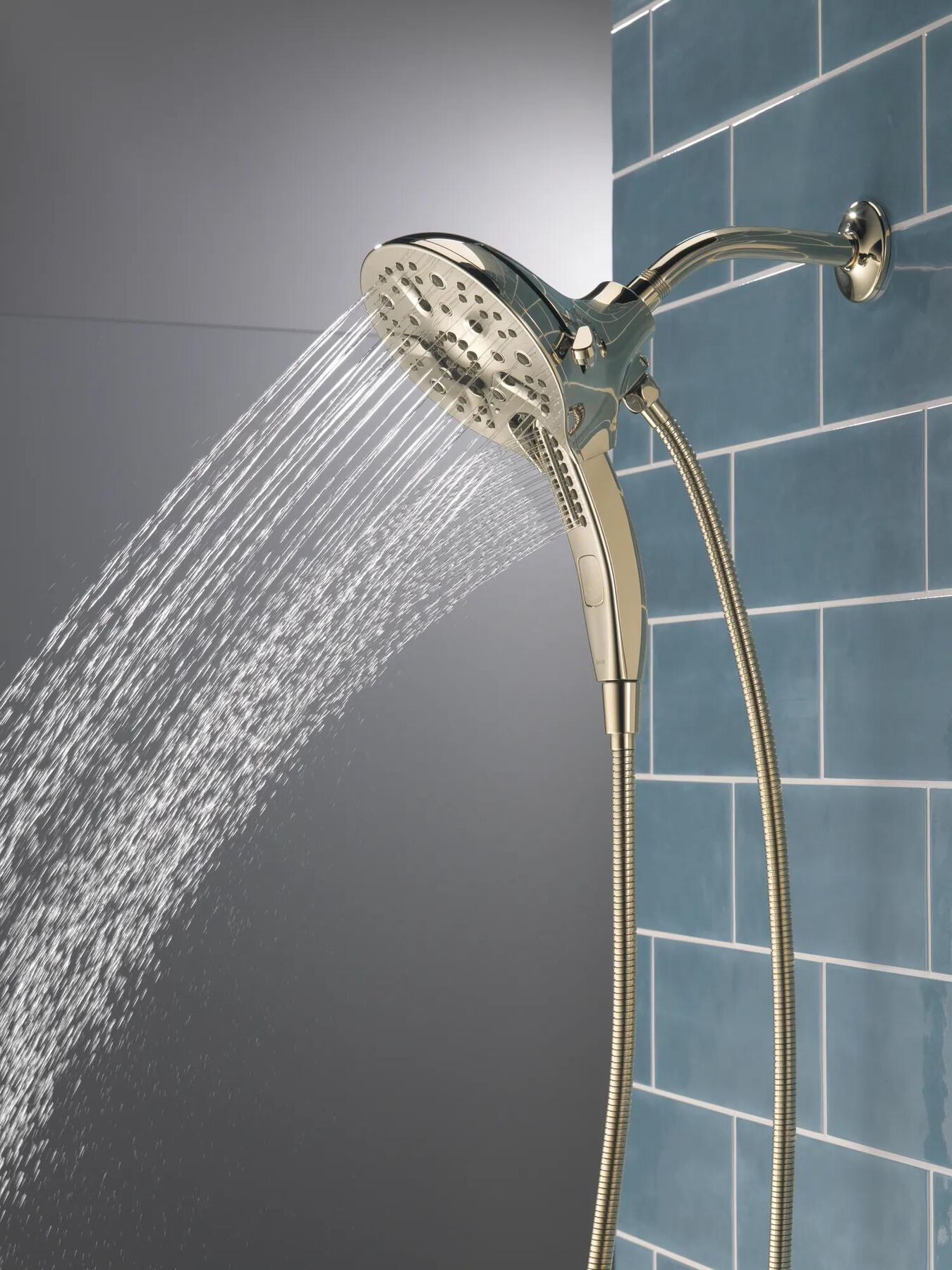 In2ition&reg; H<sub>2</sub>Okinetic&reg; 5-Setting Two-in-One Shower