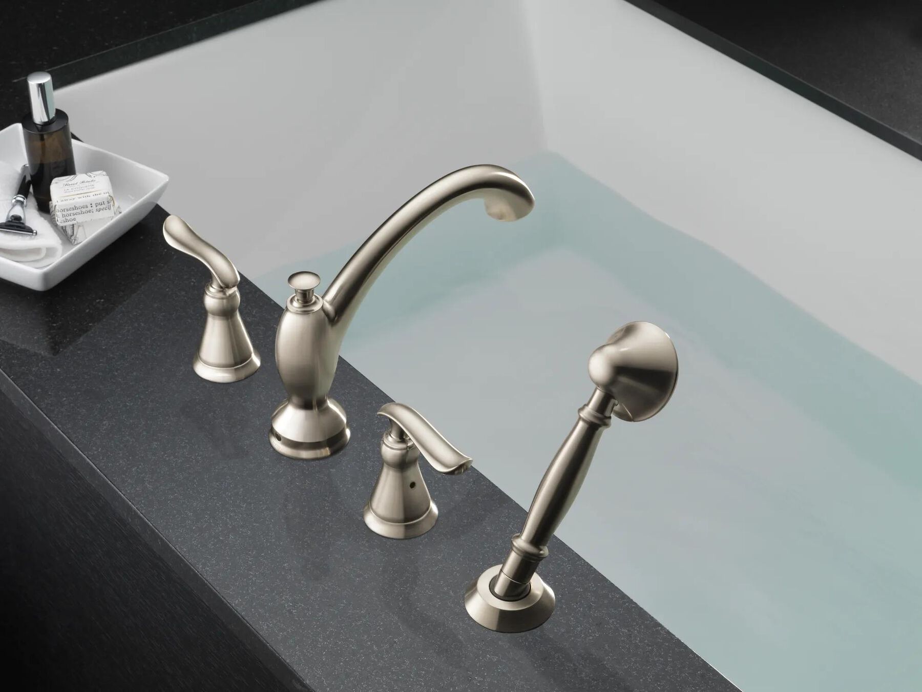 Roman Tub with Hand Shower Trim