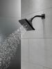 H<sub>2</sub>Okinetic&reg; 5-Setting Angular Modern Raincan Shower Head (Recertified)