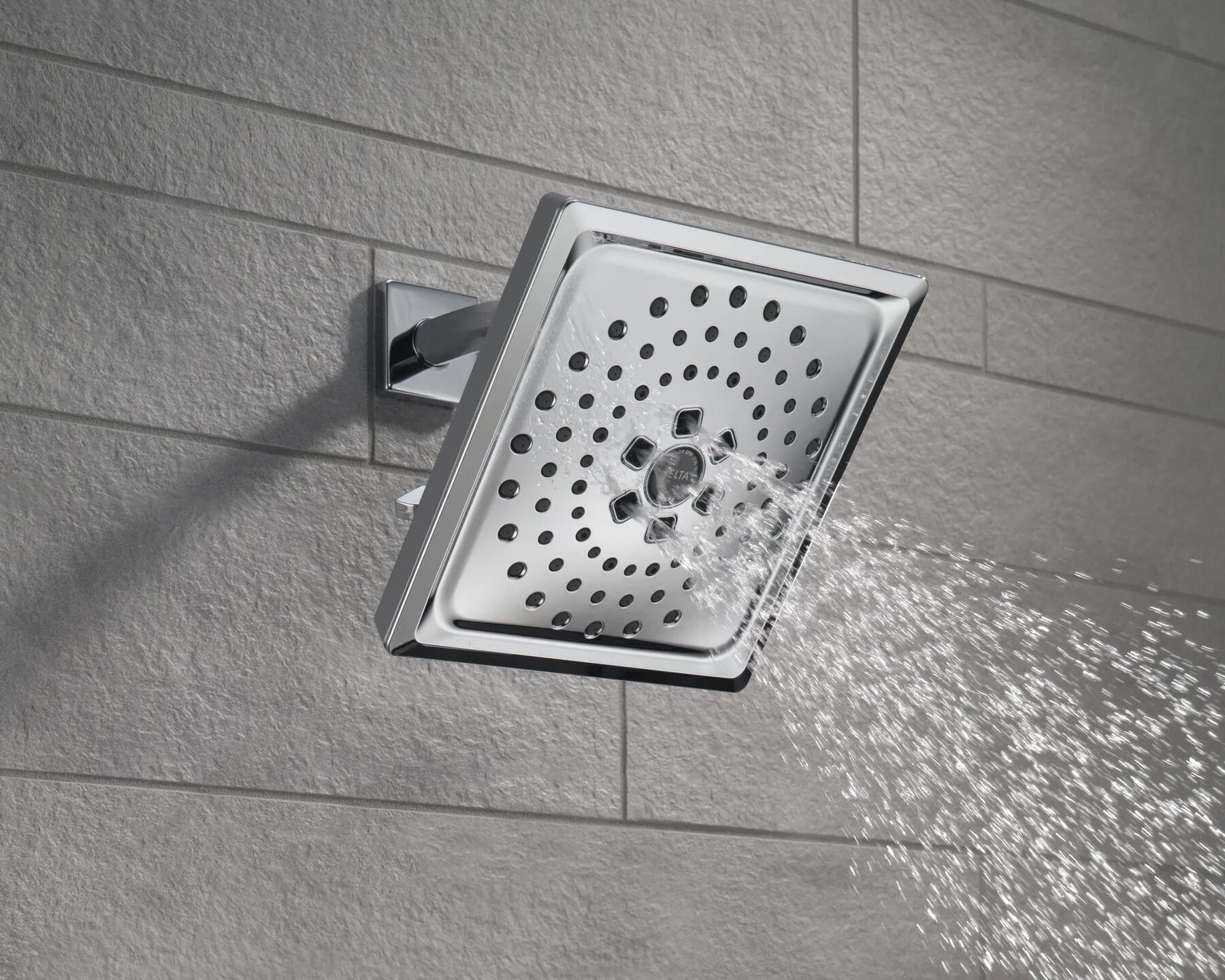 H<sub>2</sub>Okinetic&reg; 3-Setting Raincan Shower Head (Recertified)