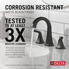 Two Handle Widespread Bathroom Faucet (Recertified)