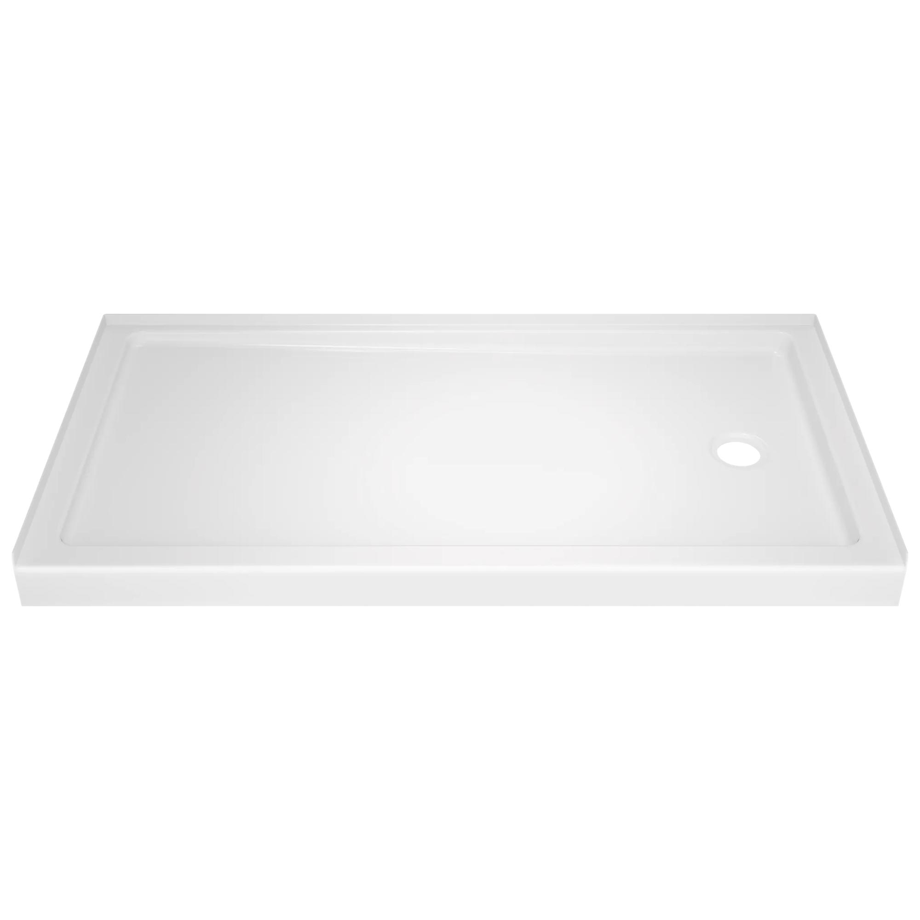 60" x 32" Shower Base - Right Drain