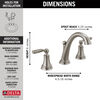 Two Handle Widespread Bathroom Faucet