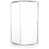 38" OPP Round Shower Enclosure Clear