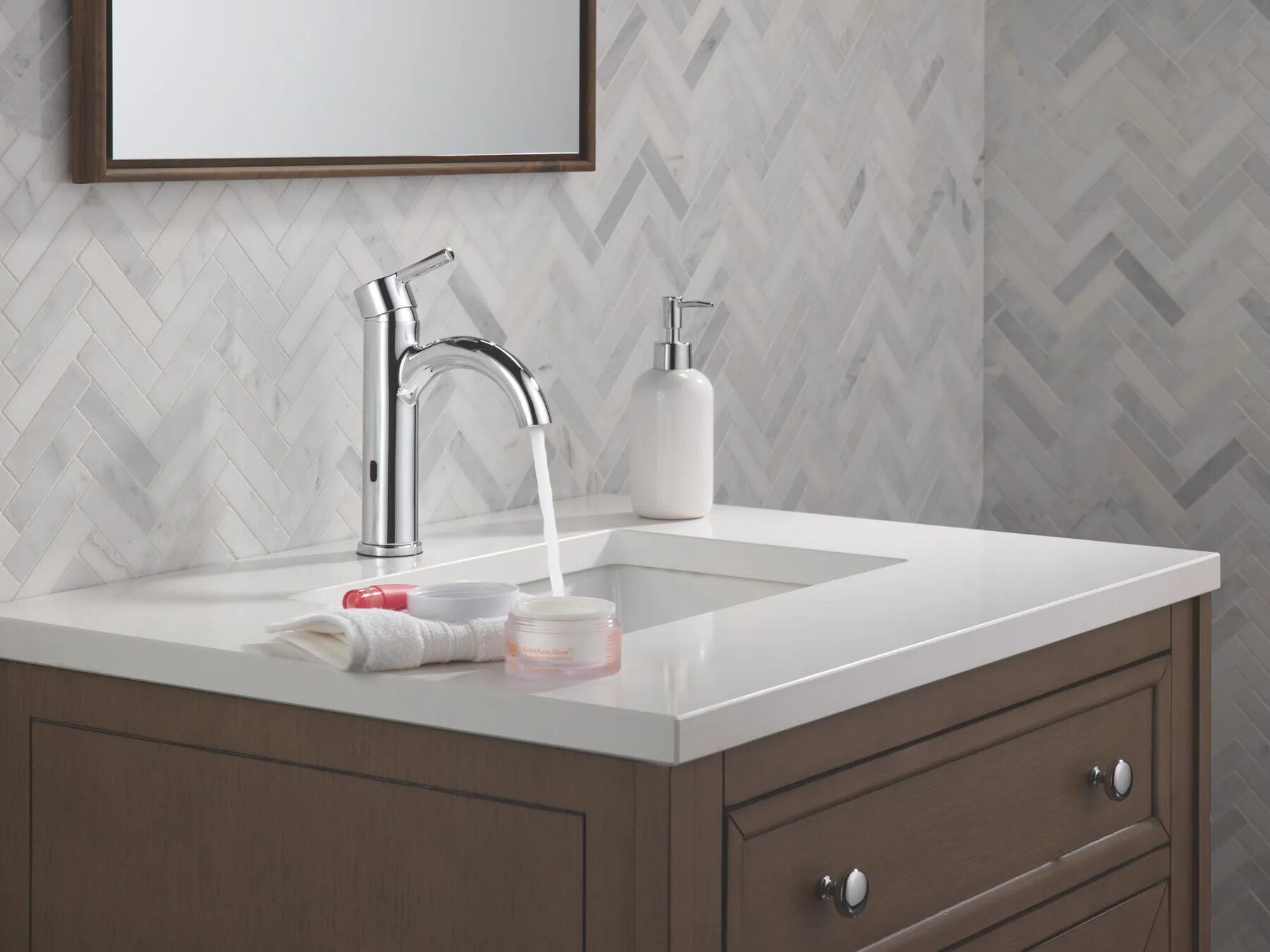 Sense2O&trade; Bathroom Faucet with Touchless Technology