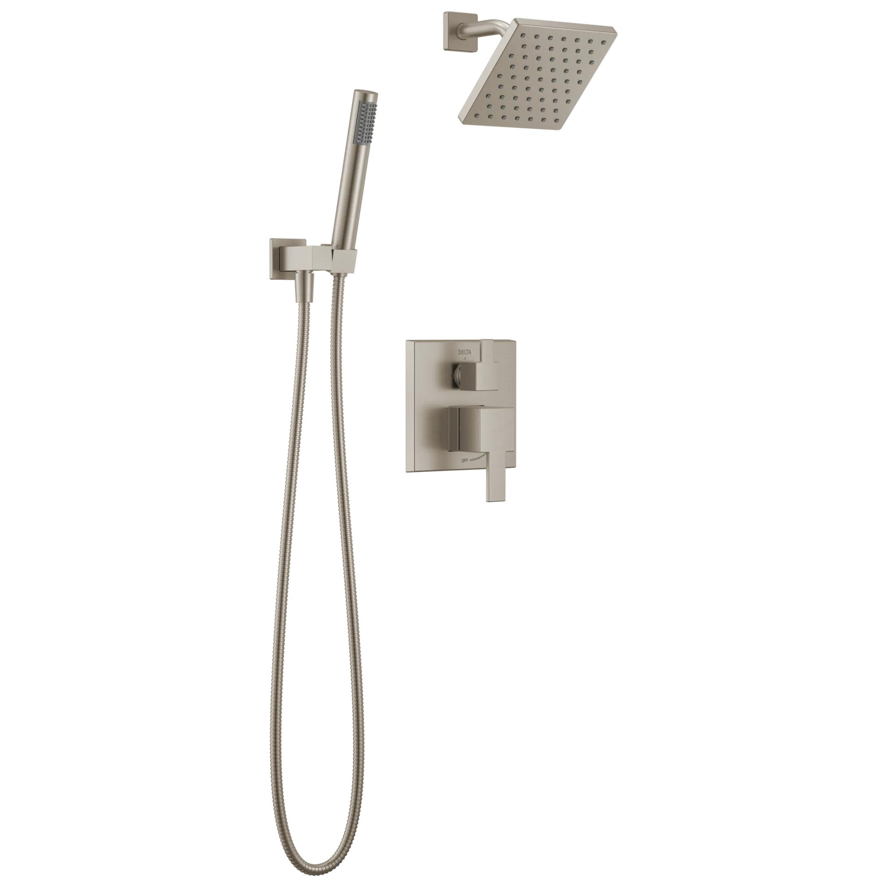 14S Shower Trim w Fixed Head & Hand Shower