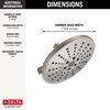 H<sub>2</sub>Okinetic&reg; 3-Setting Raincan Shower Head