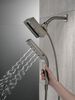 H<sub>2</sub>Okinetic&reg; In2ition&reg; 4-Setting Two-in-One Shower