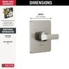 Monitor 14 Series Valve Only Trim