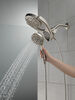 HydroRain&reg; 4-Setting Two-in-One Shower Head