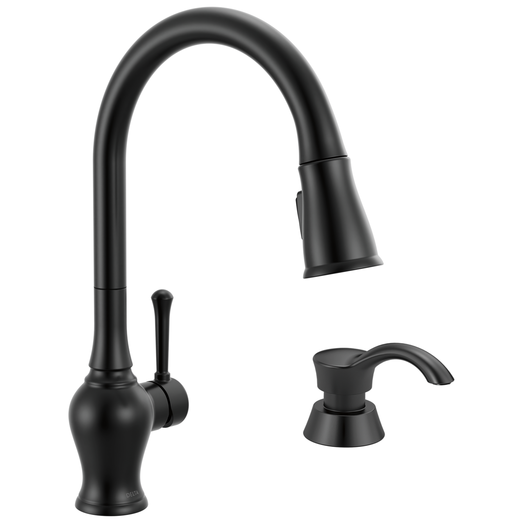 Pull-Down Kitchen 1 Handle with Soap Dispenser Bundle