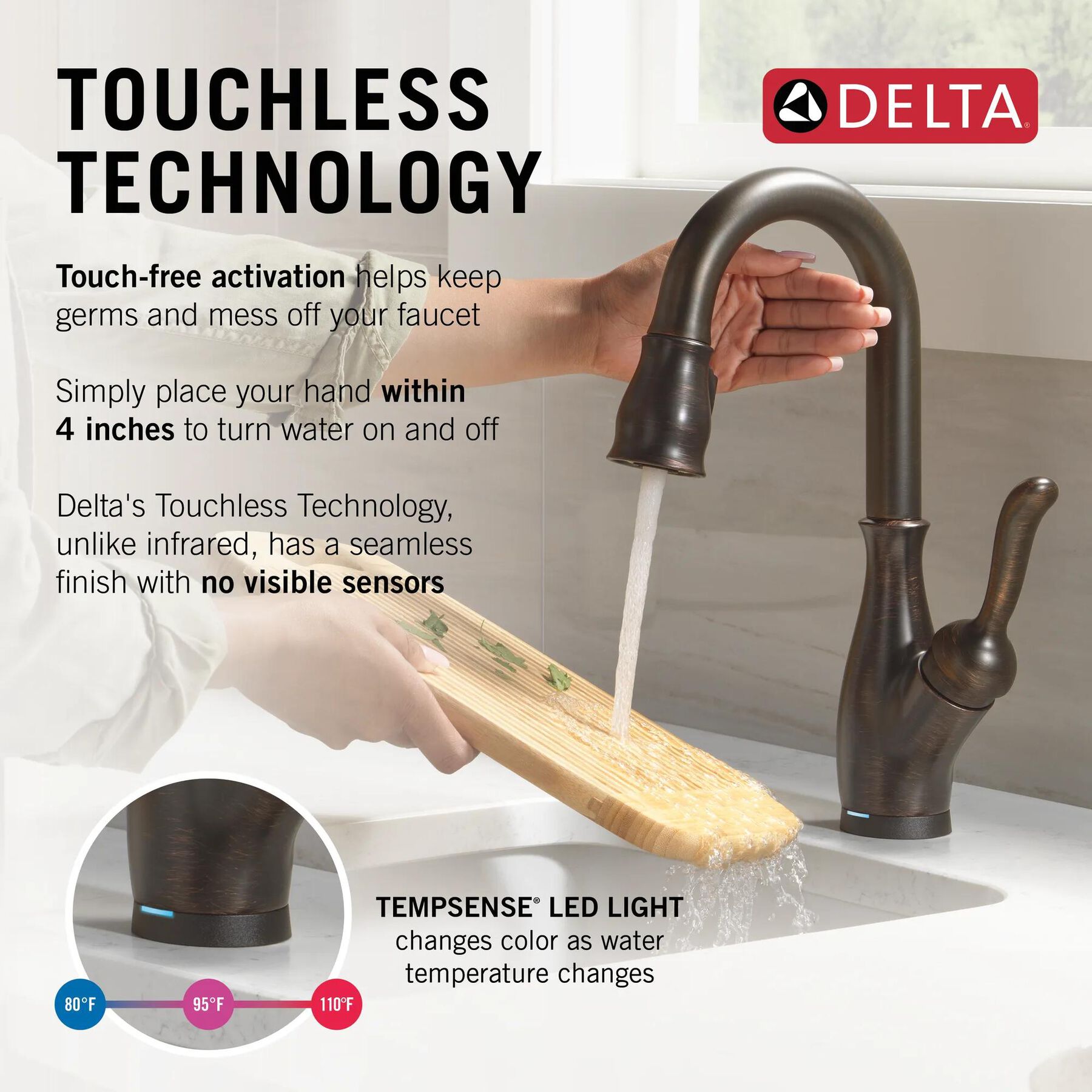 Touch2O&reg; Bar / Prep Faucet with Touchless Technology