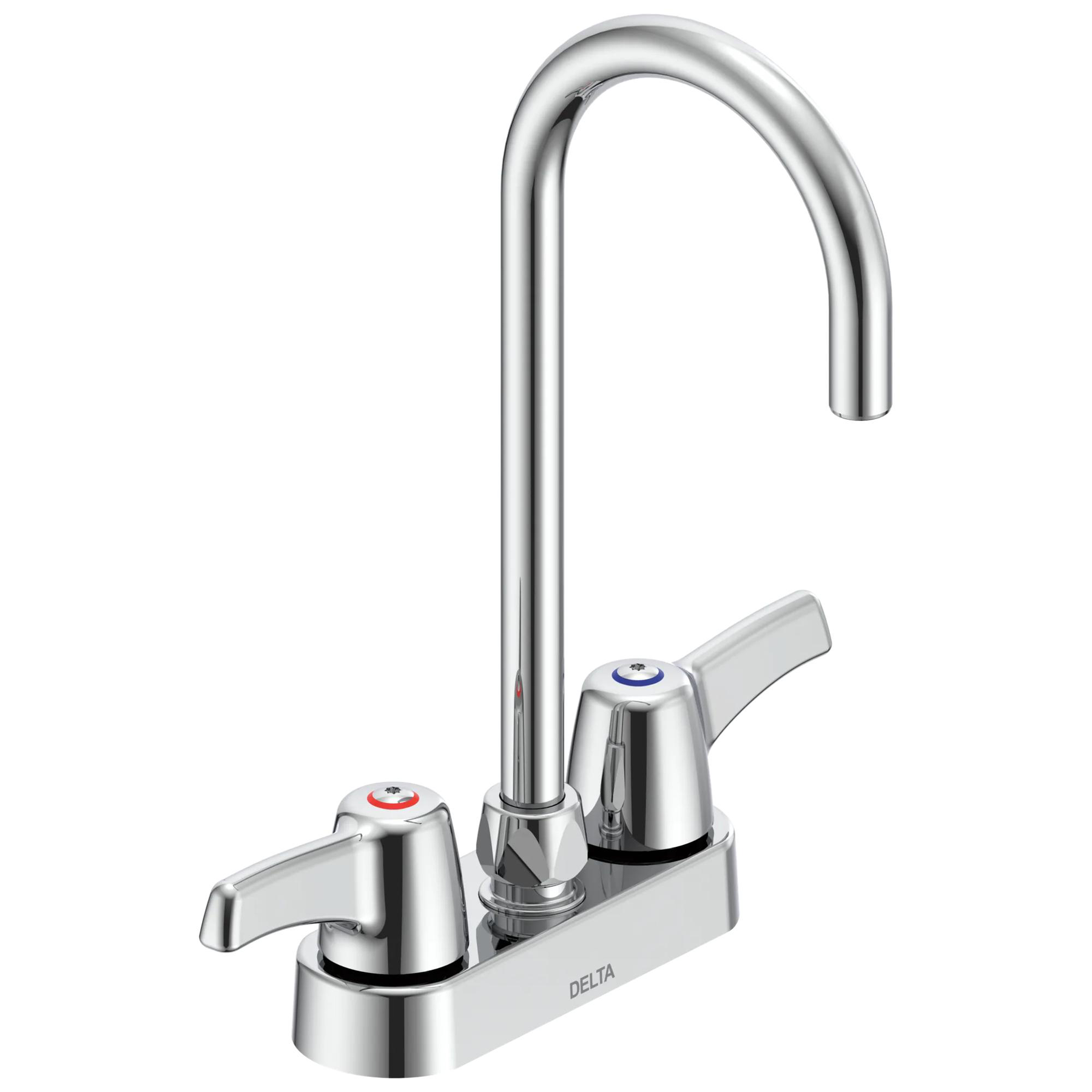 Two Handle 4 In Deck-Mount Faucet