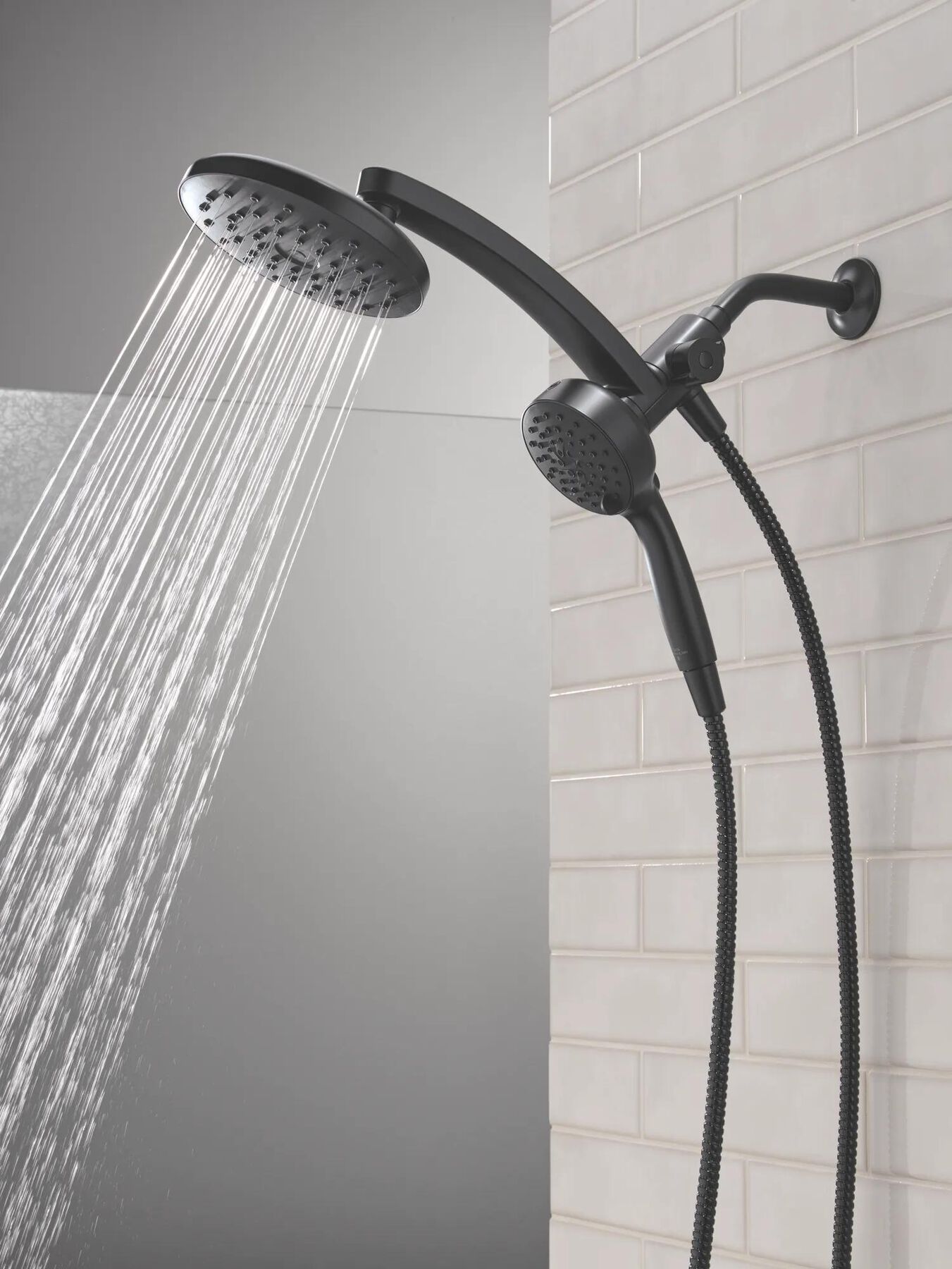 PivotPro&trade; 3-in-1 Combination Shower with Silicone Spray Face
