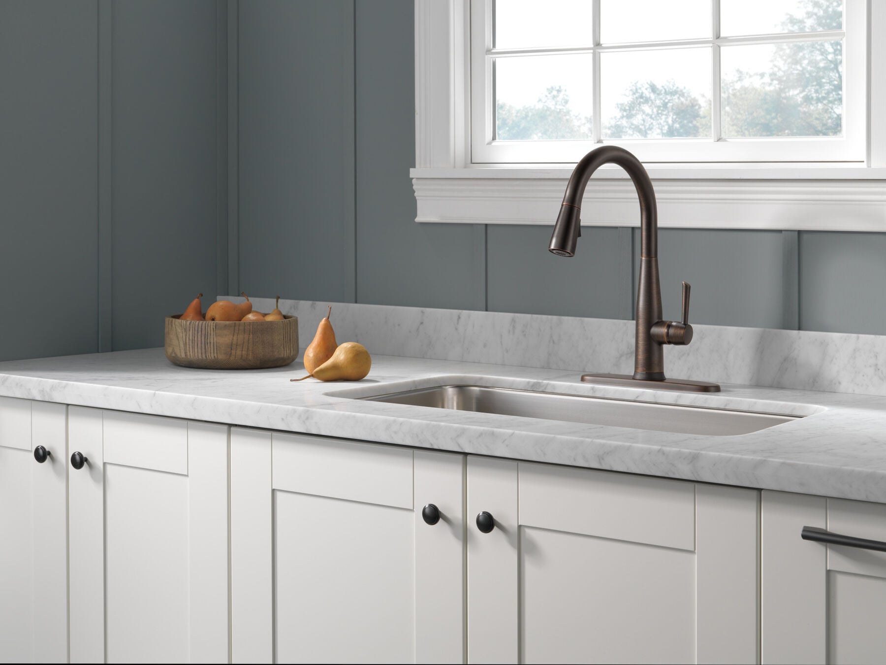 VoiceIQ&reg; Single Handle Pull-Down Faucet with Touch<sub>2</sub>O&reg; Technology