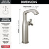 Single Handle Vessel Bathroom Faucet