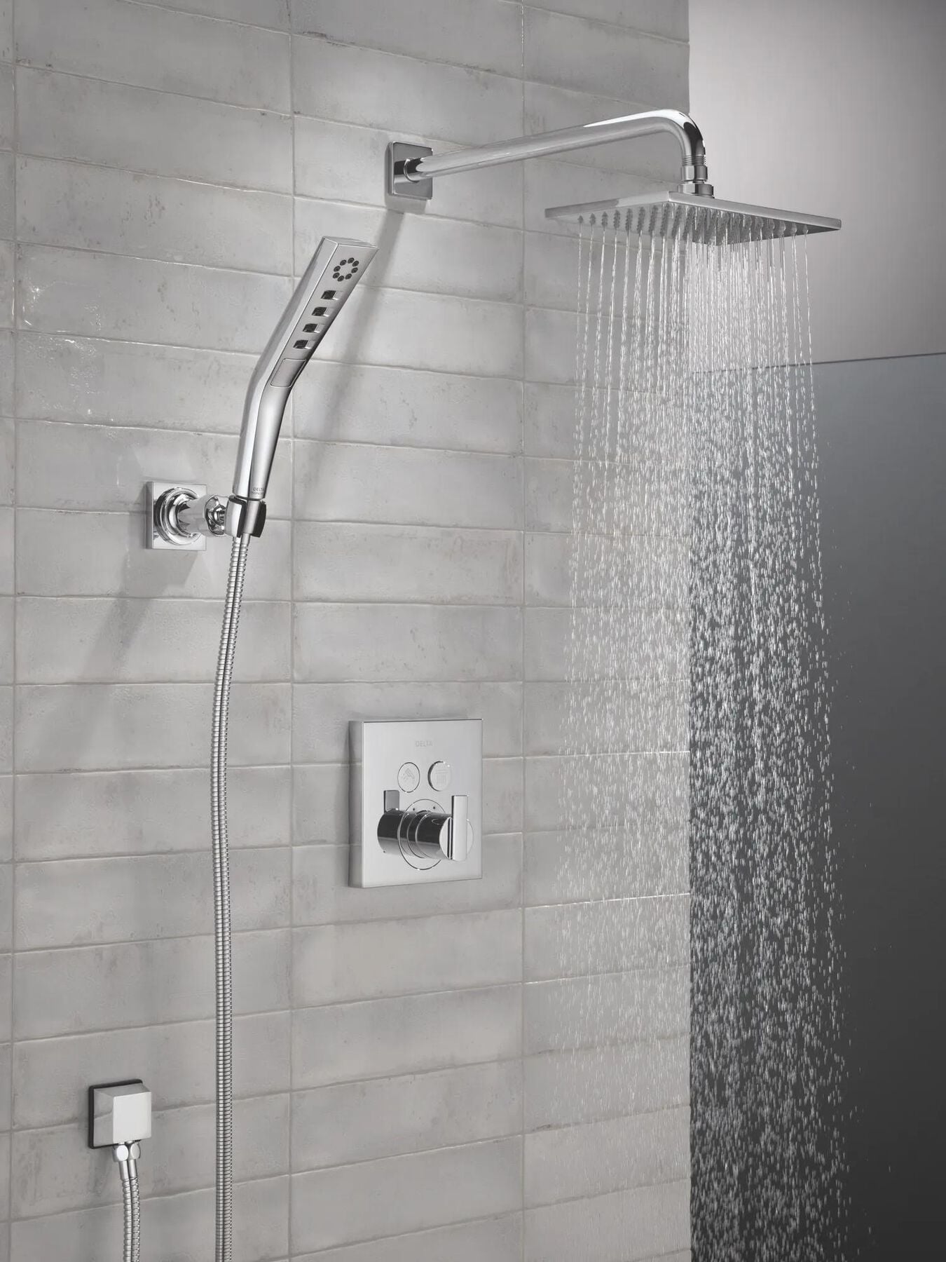 Single-Setting Raincan Shower Head