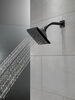 H<sub>2</sub>Okinetic&reg; 5-Setting Angular Modern Raincan Shower Head