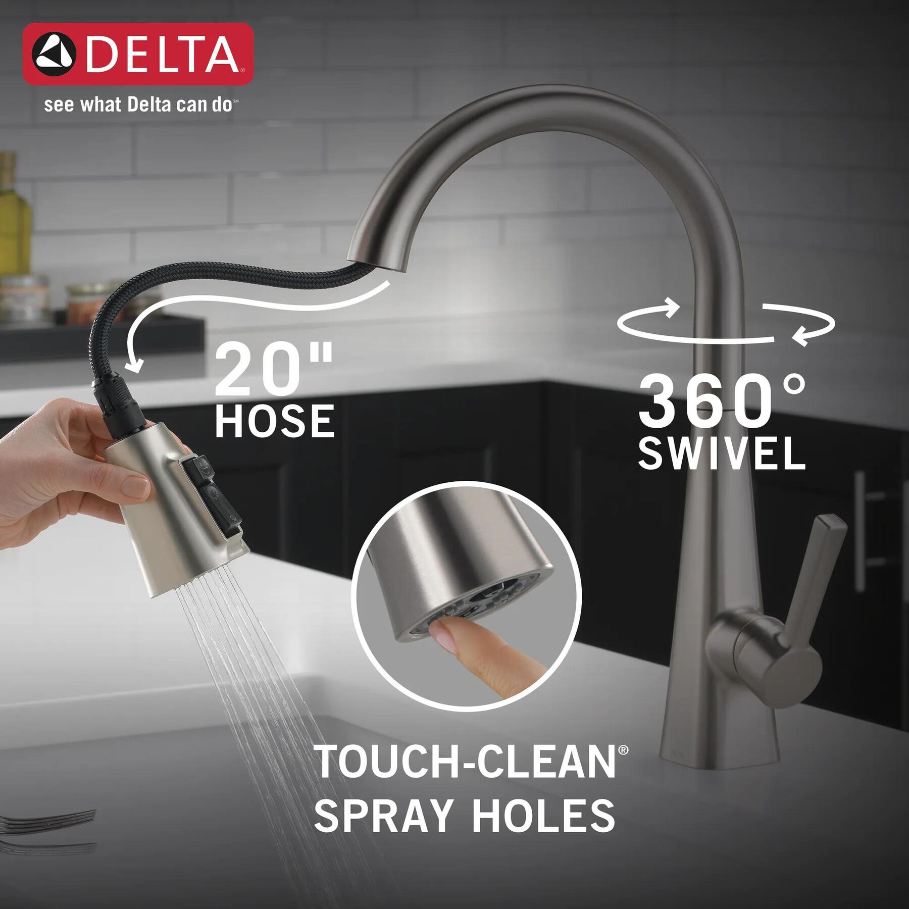 Pull-Down Kitchen Faucet (Recertified)
