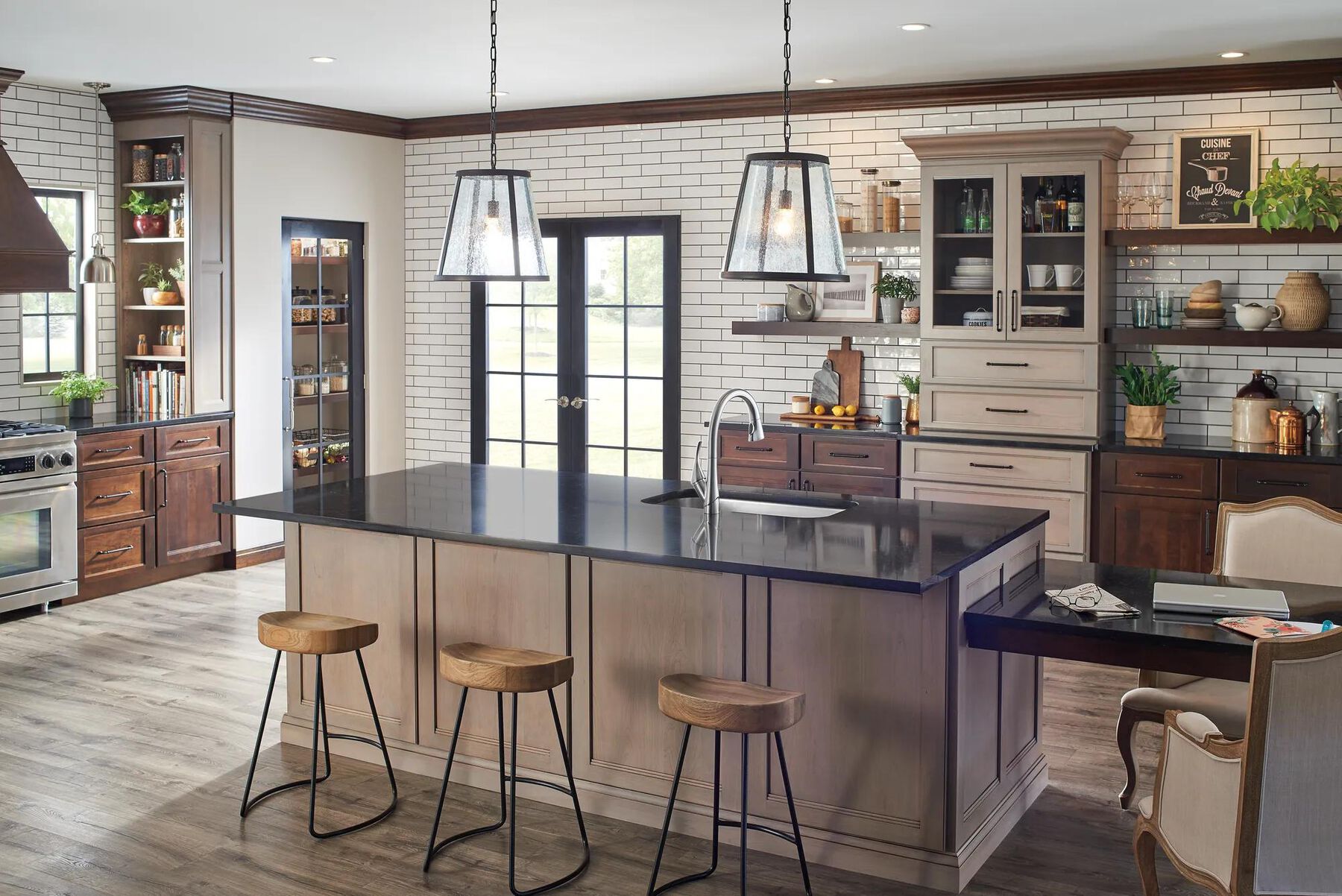 Single Handle Pull-Down Kitchen Faucet with ShieldSpray&reg; Technology