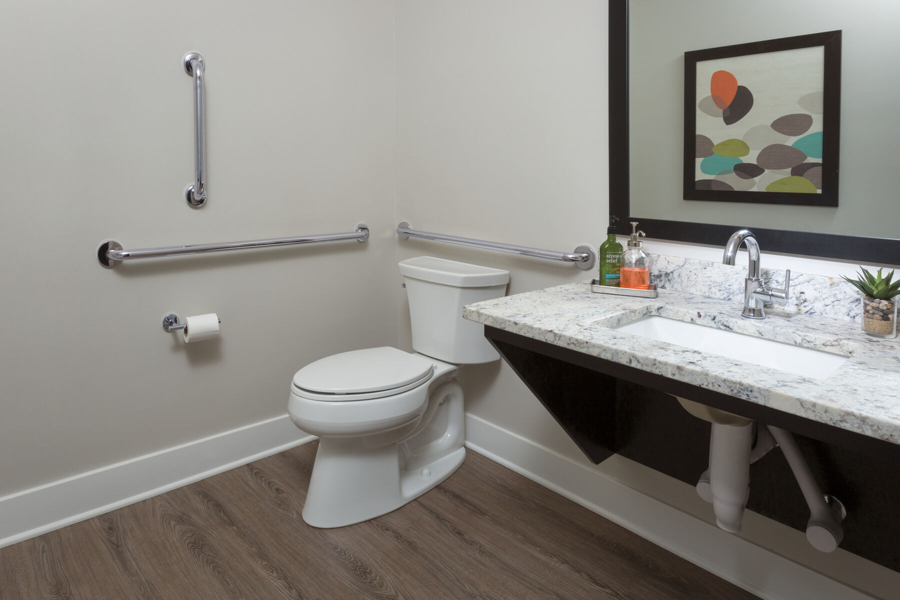 Single Handle High-Arc Bathroom Faucet