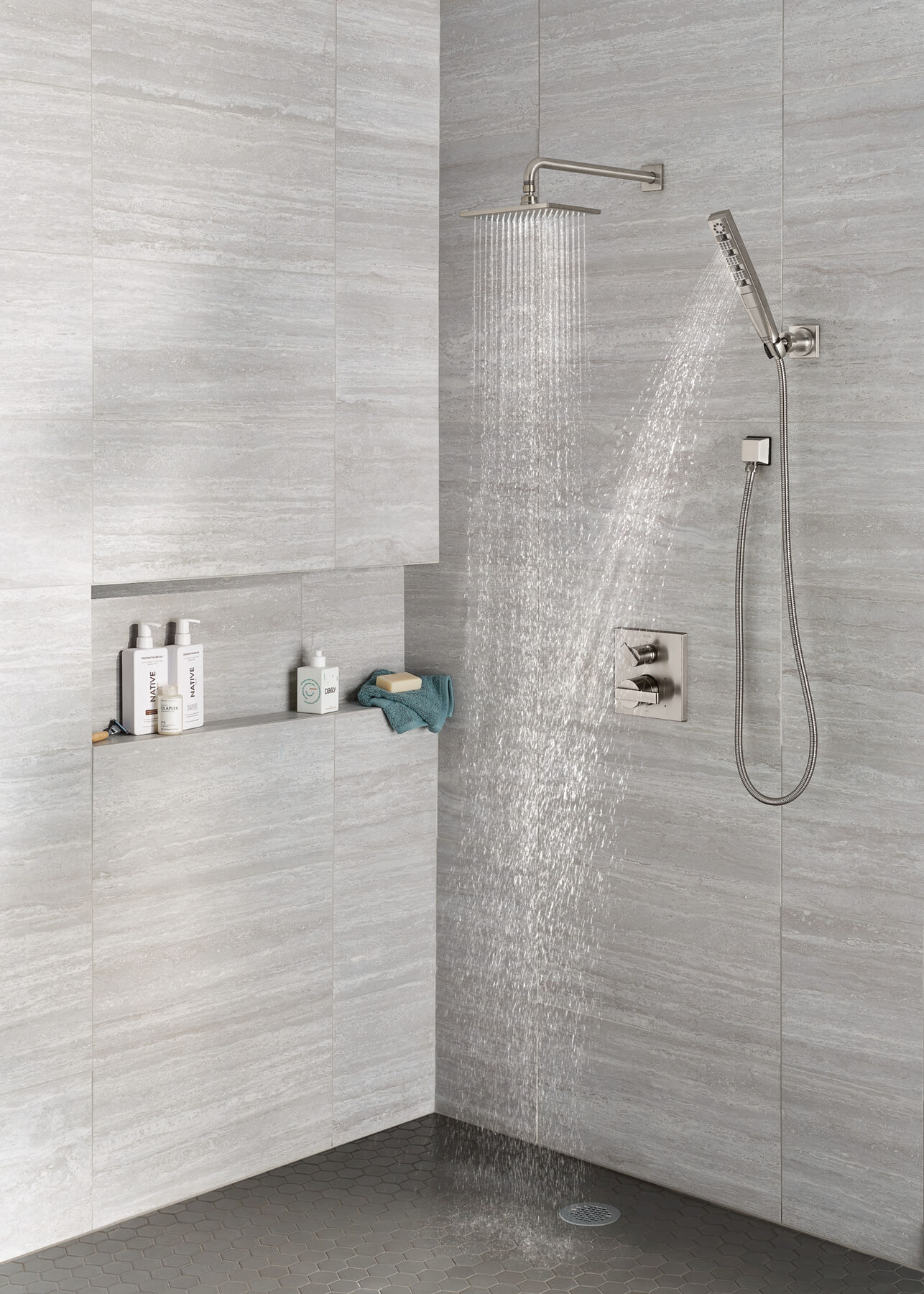 3-Setting Custom Shower Bundle with Raincan - 14 Series