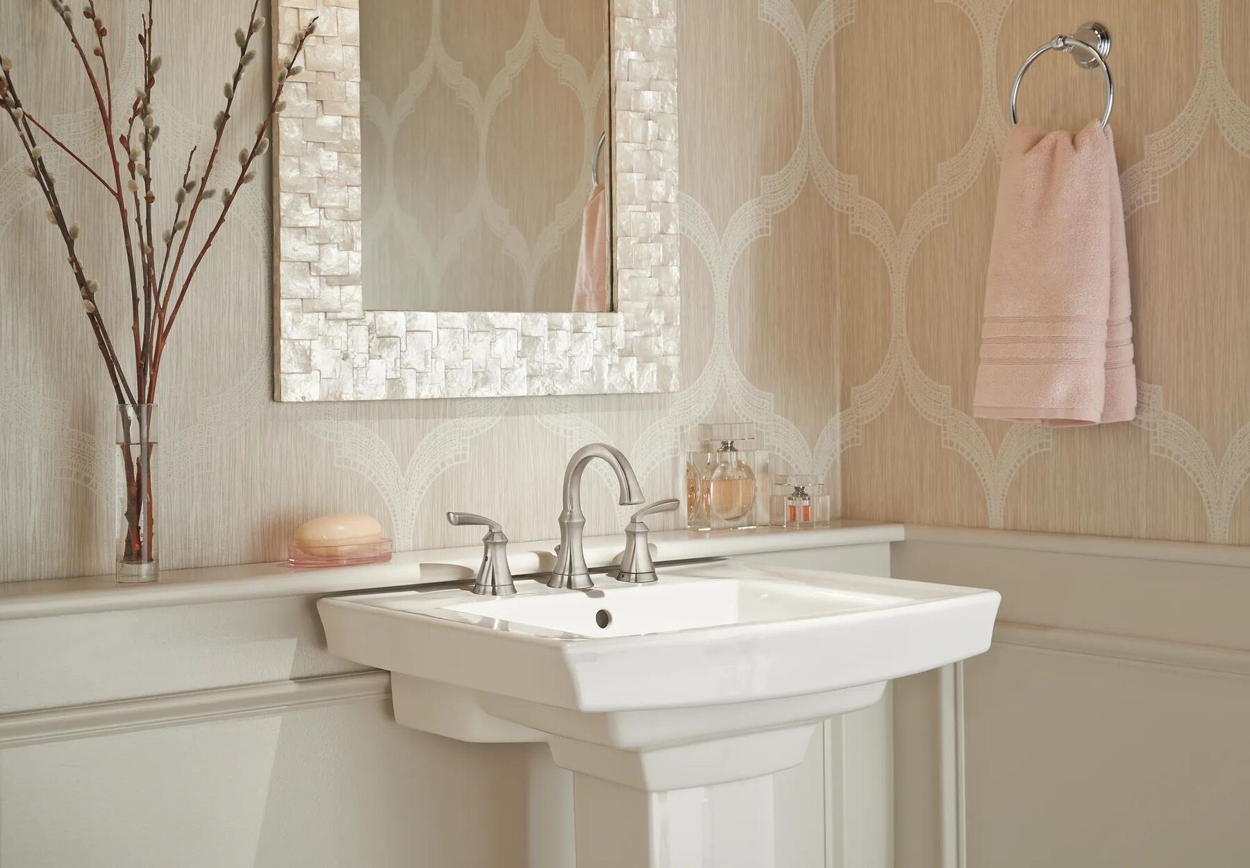Two Handle Widespread Bathroom Faucet