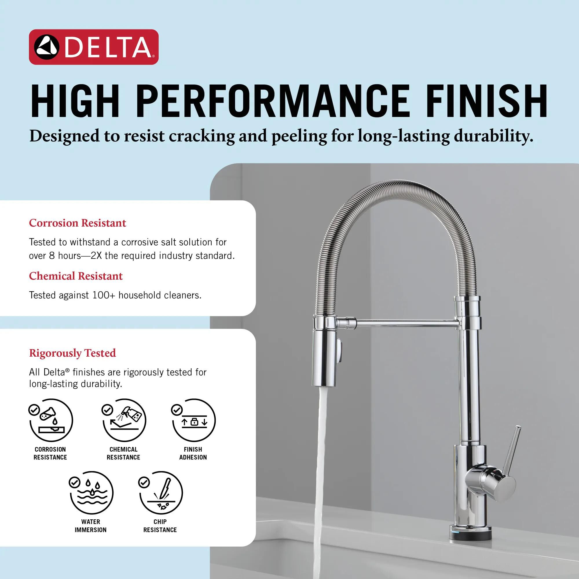 Touch2O® Technology Kitchen Faucet with Touchless Technology in