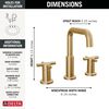 Widespread Bathroom Faucet (Recertified)