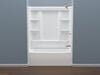60x30 Alcove Bathtub, Wall Set, Trim and Drain Bundle - Right Drain