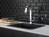 Single Handle Pull-Down Bar/Prep Faucet With Touch<sub>2</sub>O&reg; Technology
