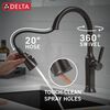 Single Handle Pull-Down Kitchen Faucet