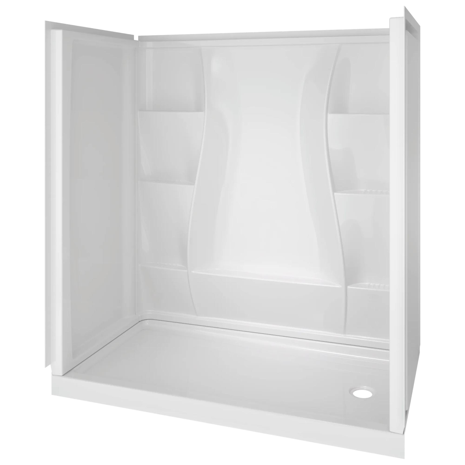 60" x 32" Shower Base - Right Drain