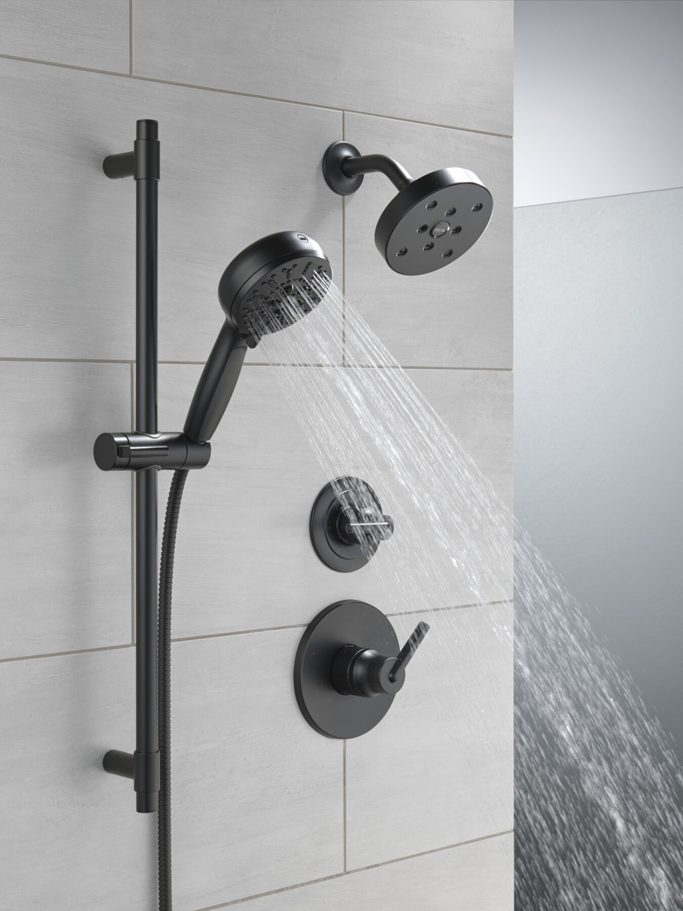 3-Function Custom Shower Bundle with ProClean Hand Shower