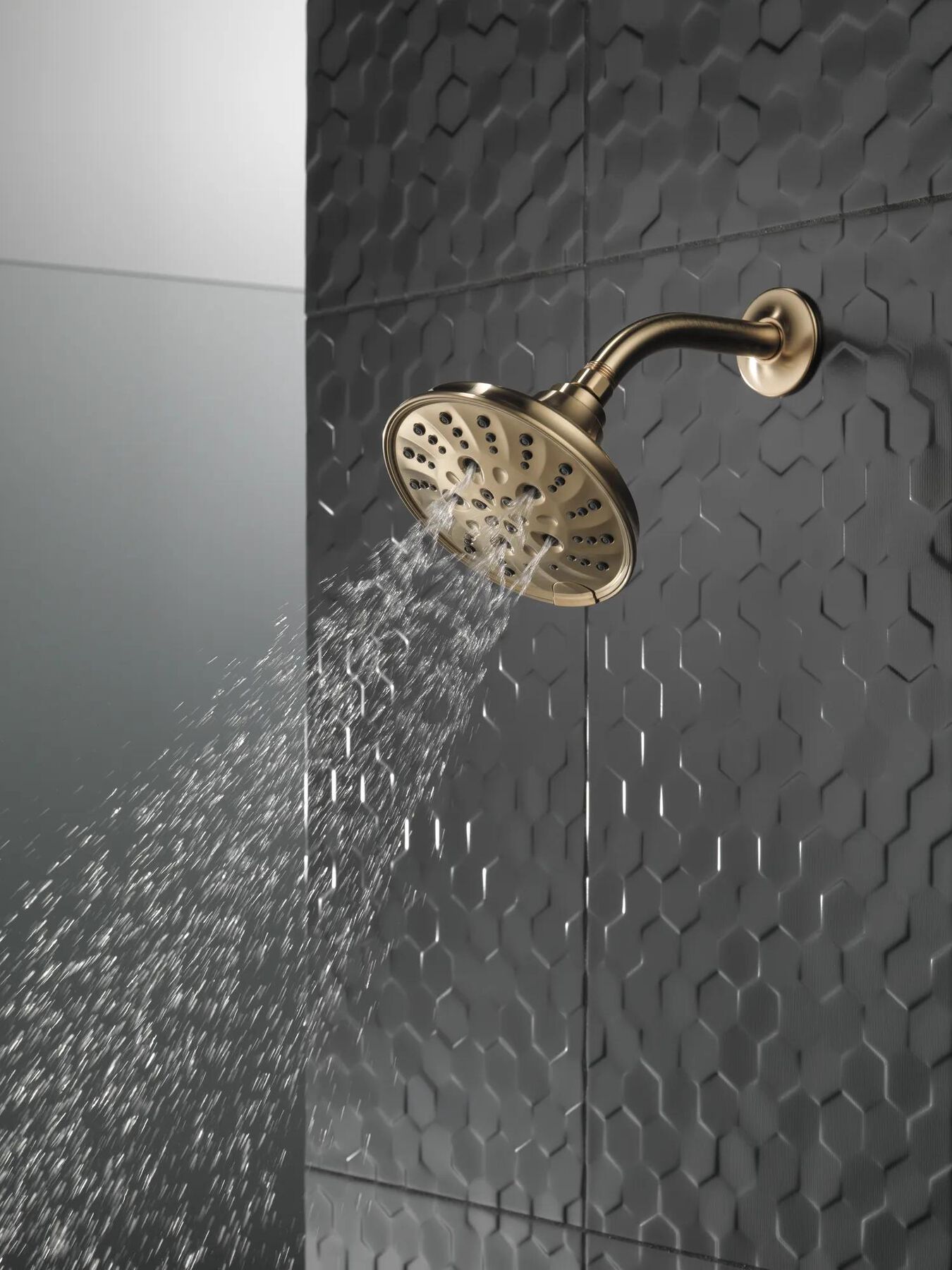 H<sub>2</sub>Okinetic&reg; 5-Setting Traditional Raincan Shower Head