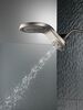 HydroRain&reg; H<sub>2</sub>Okinetic&reg; 5-Setting Two-in-One Shower Head