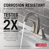 Two Handle Centerset Bathroom Faucet