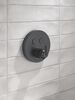 Round Contemporary Push-Button Shower