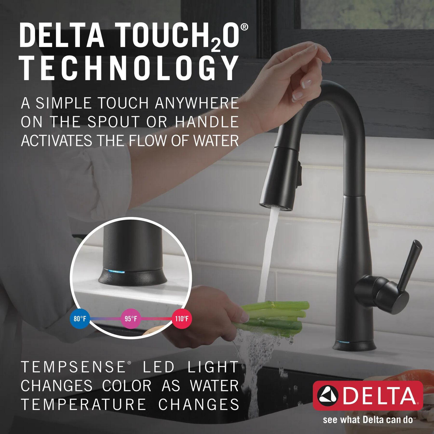 Touch2O Pull-Down Prep Faucet  (Recertified)