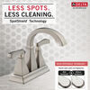 Two Handle Centerset Bathroom Faucet (Recertified)