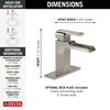 Single Handle Channel Bathroom Faucet (Recertified)